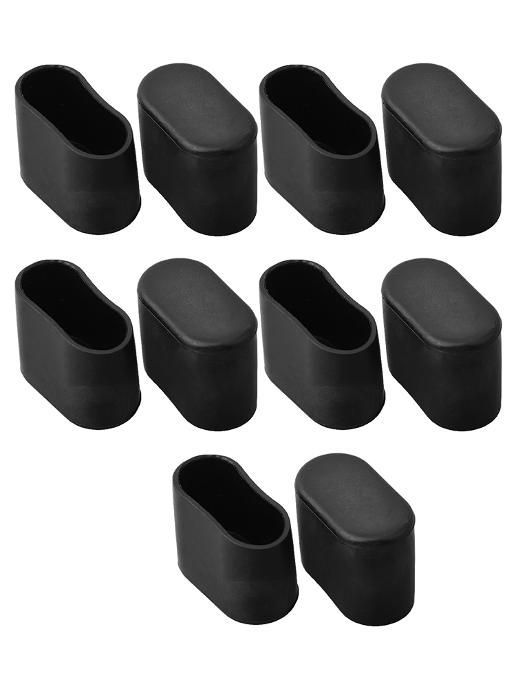 Outdoor Furniture Leg Protectors - 10 ชิ้นยางเก้าอี้ขาหมวกรูปไข่ครอบคลุมเฟอร์นิเจอร์ตารางฟุตป้องกันเฟอร์นิเจอร์ถ้วย Home อุปกรณ์เสริมและชิ้นส่วน