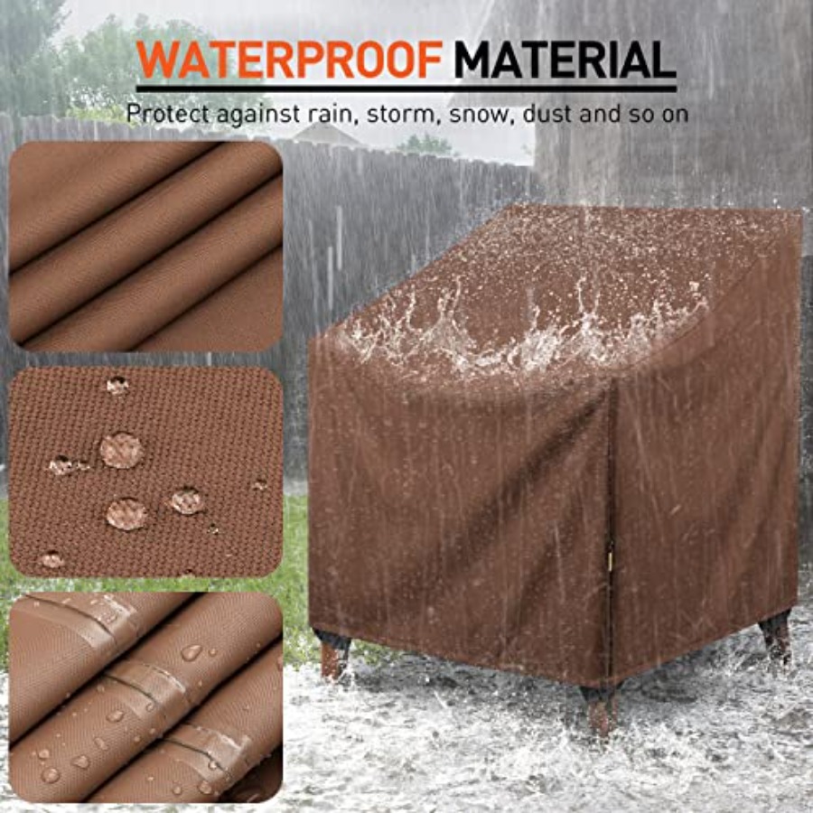 ผ้าคลุมเก้าอี้สนามกันน้ำ, ผ้าค - Outdoor Furniture Heavy บทวิจารณ์และราคา