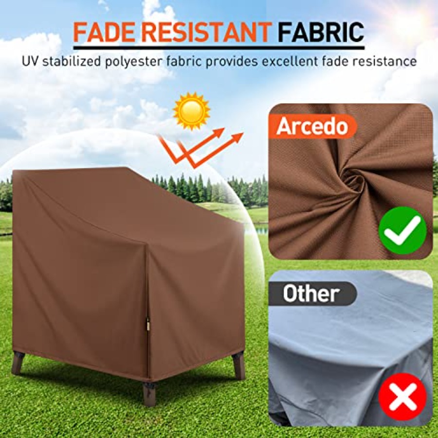 ผ้าคลุมเก้าอี้สนามกันน้ำ, ผ้าค - Outdoor Furniture Heavy บทวิจารณ์และราคา