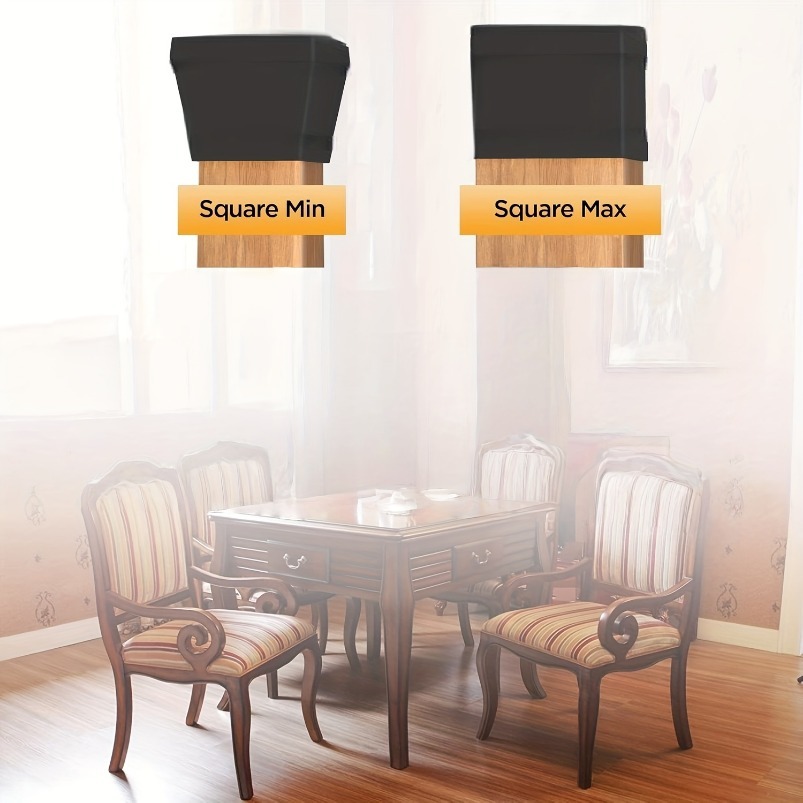 แผ่นรองขาเก้าอี้และโต๊ะซิลิโคน - Outdoor Furniture Leg Protectors บทวิจารณ์และราคา
