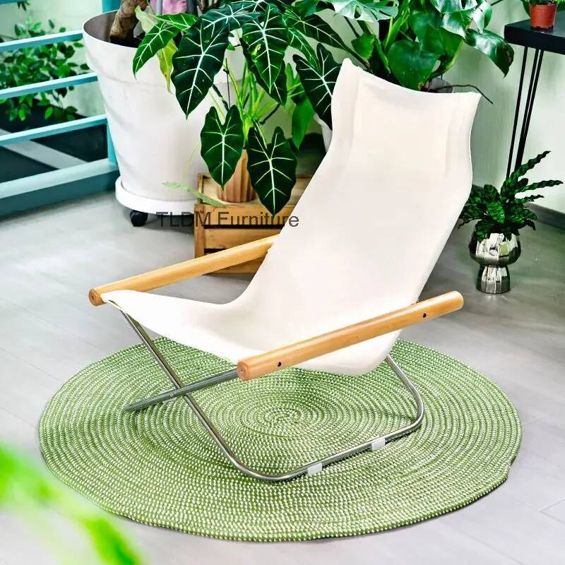 เก้าอี้พักผ่อนพับได้แบบไม่ต้อง - Outdoor Furniture Japanese Style บทวิจารณ์และราคา