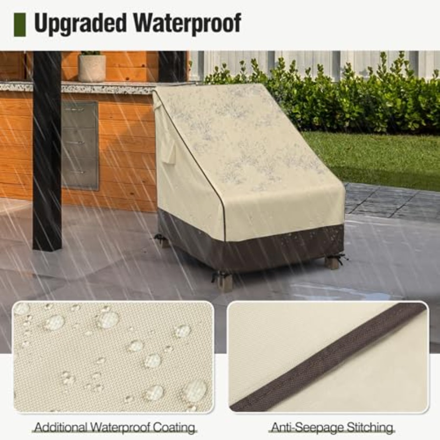 ผ้าคลุมเก้าอี้ลานบ้านกันน้ำ ทน - Outdoor Furniture Heavy บทวิจารณ์และราคา