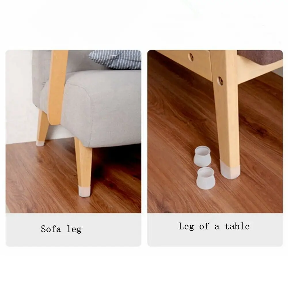 20 ชิ้นเก้าอี้ป้องกันพื้นซิลิโ - Outdoor Furniture Leg Protectors บทวิจารณ์และราคา