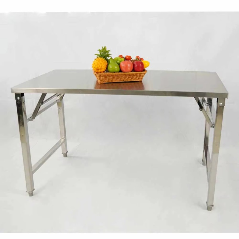 โต๊ะรับประทานอาหารสแตนเลสแบบพั - Outdoor Furniture Easy To Clean บทวิจารณ์และราคา