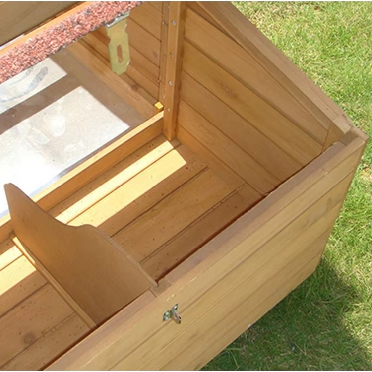 กล่องทำรังไก่กลางแจ้งทำจากไม้  - Outdoor Furniture Easy To Clean บทวิจารณ์และราคา