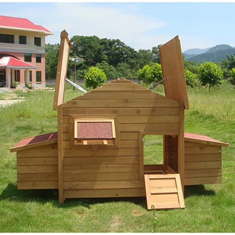 กล่องทำรังไก่กลางแจ้งทำจากไม้  - Outdoor Furniture Easy To Clean บทวิจารณ์และราคา