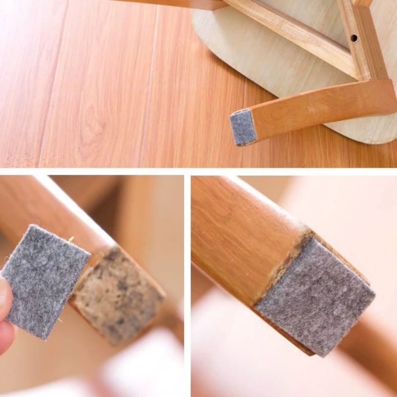 แผ่นสักหลาดกันเสียงแบบหนาสำหรั - Outdoor Furniture Leg Protectors บทวิจารณ์และราคา