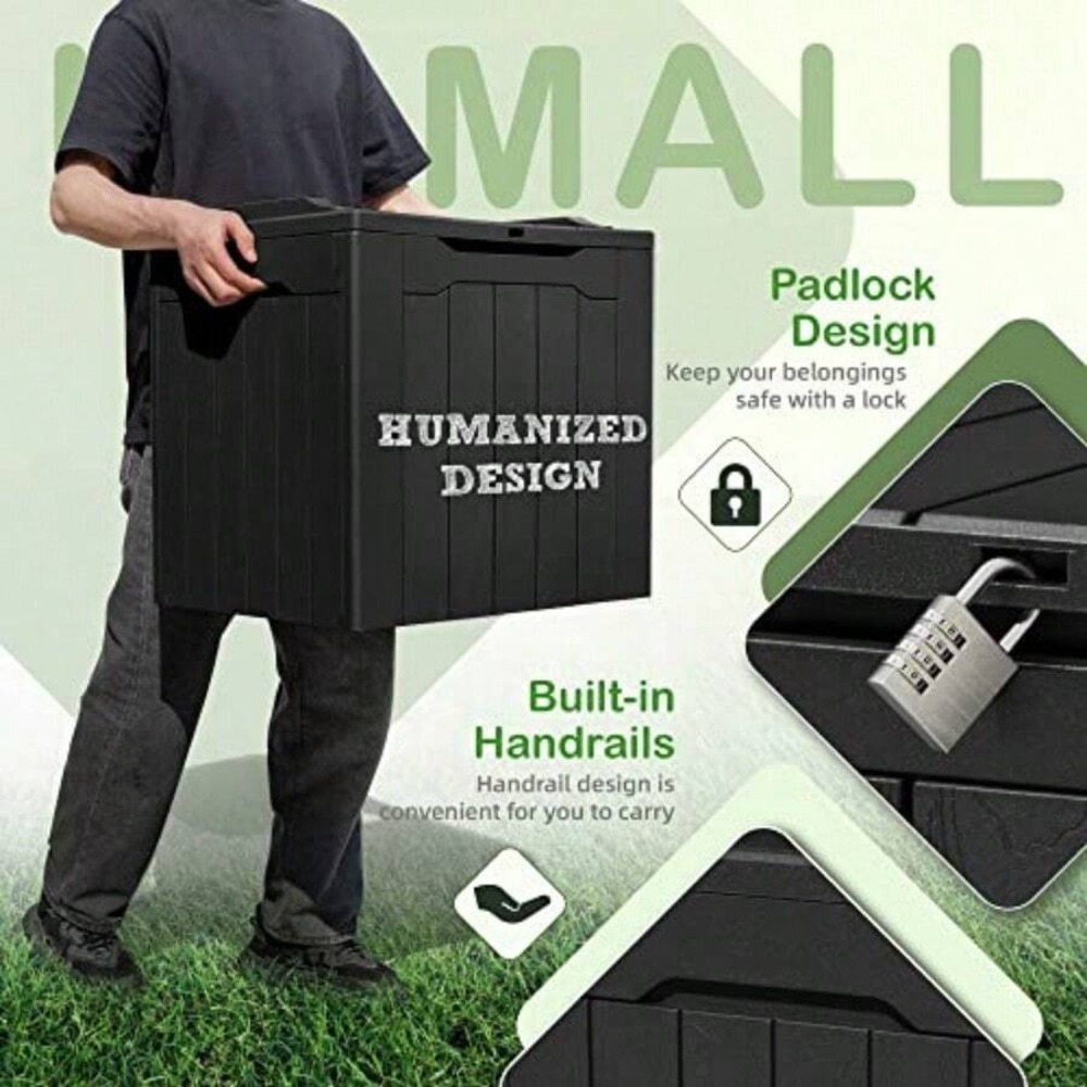 กล่องเก็บของกลางแจ้งขนาด 31 แก - Outdoor Furniture Heavy บทวิจารณ์และราคา