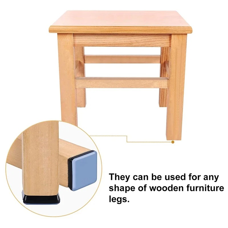 แผ่นรองขาเก้าอี้/โต๊ะ 20 ชิ้น  - Outdoor Furniture Leg Protectors บทวิจารณ์และราคา