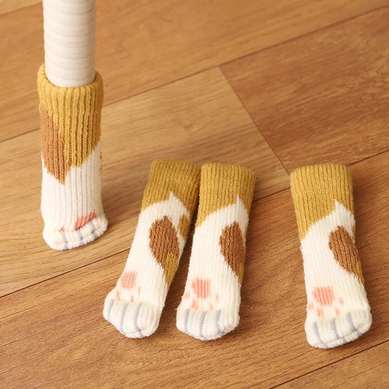 4 ชิ้น/เซ็ตความคิดสร้างสรรค์ C - Outdoor Furniture Leg Protectors บทวิจารณ์และราคา