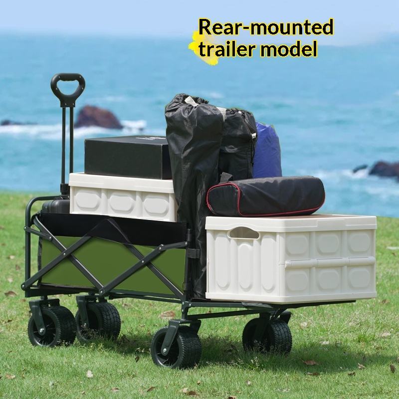 รถเข็นอเนกประสงค์แบบพับได้ 4 ล - Outdoor Furniture Table บทวิจารณ์และราคา