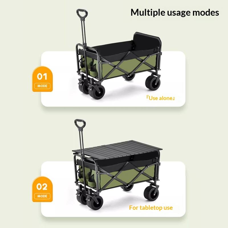 รถเข็นอเนกประสงค์แบบพับได้ 4 ล - Outdoor Furniture Table บทวิจารณ์และราคา