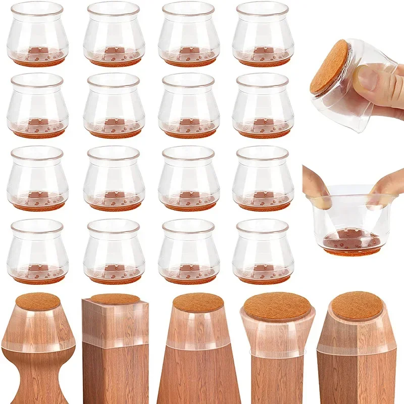 4/16pcs เก้าอี้ขา Caps ยางฟุต  - Outdoor Furniture Leg Protectors บทวิจารณ์และราคา