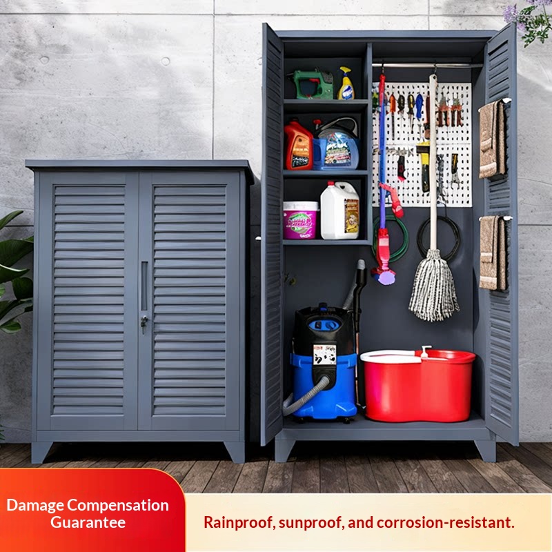 ตู้เก็บของกลางแจ้งอลูมิเนียมสั - Outdoor Furniture European บทวิจารณ์และราคา