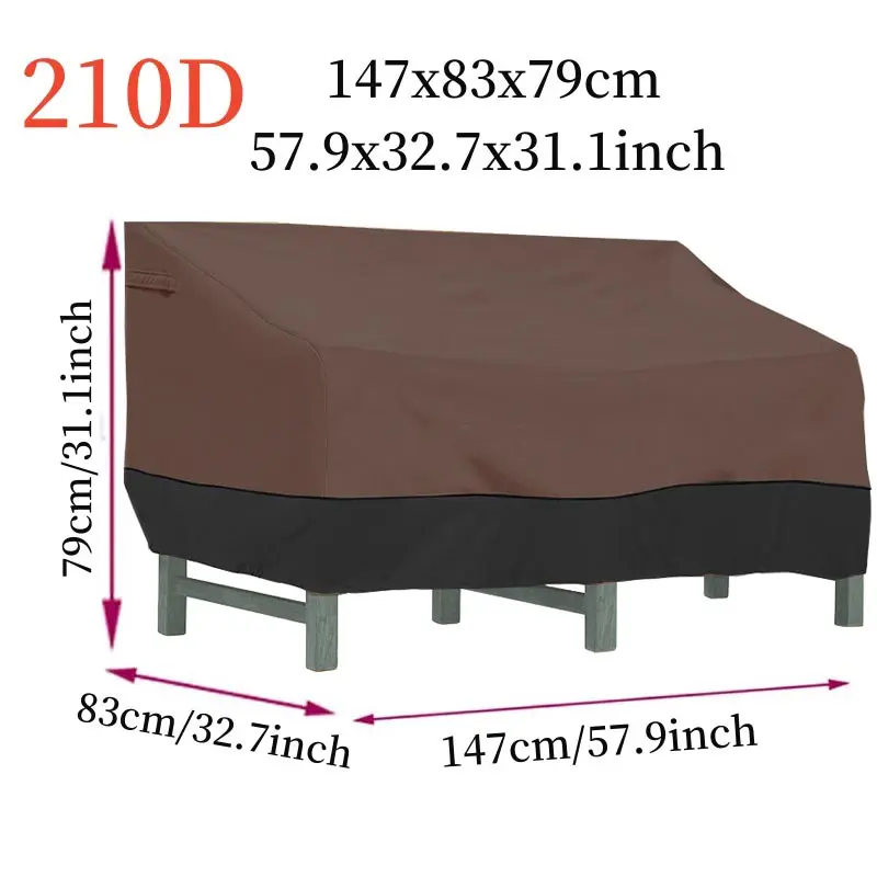 ผ้าคลุมโซฟาคู่สำหรับลานกลางแจ้ - Outdoor Furniture Heavy บทวิจารณ์และราคา