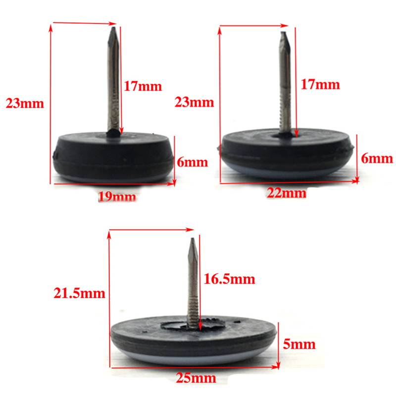 20 ชิ้น 16/19/22/25 มิลลิเมตรโ - Outdoor Furniture Leg Protectors บทวิจารณ์และราคา