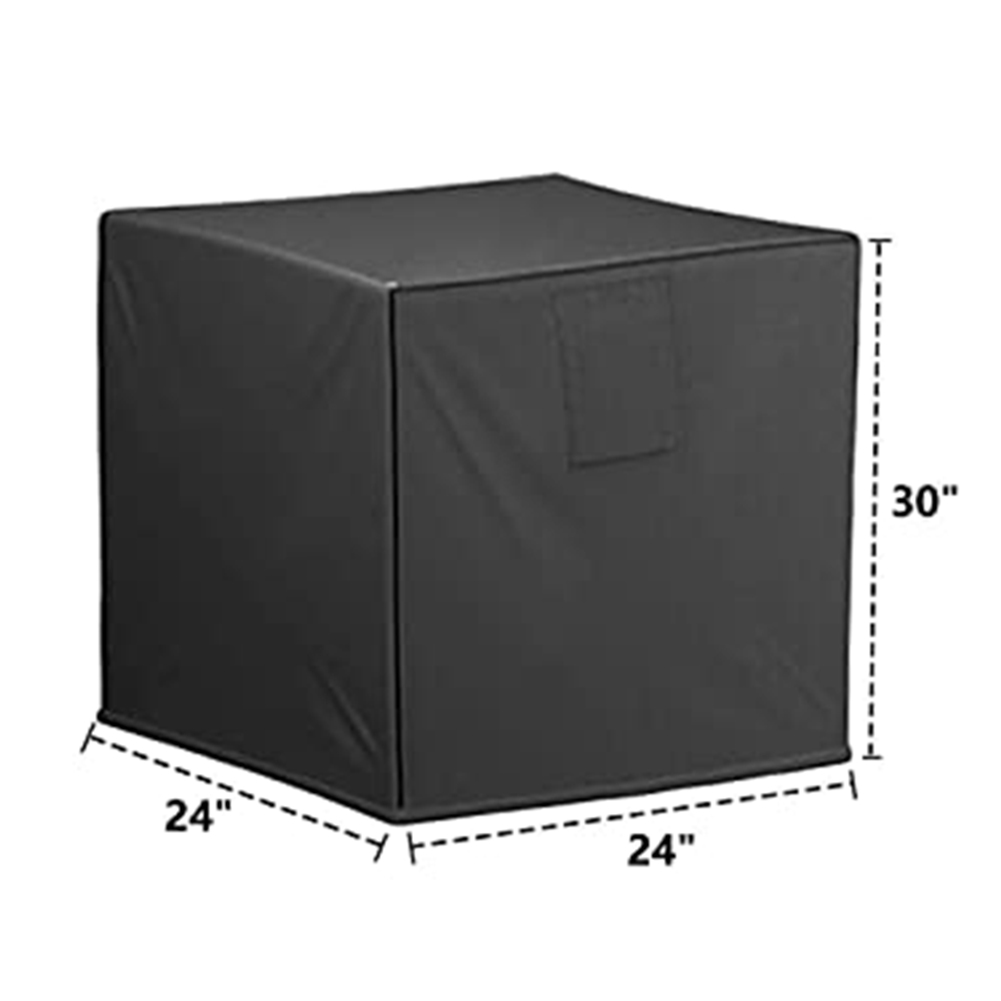 ผ้าคลุมกันฝุ่นแบบกันน้ำสีดำ ขน - Outdoor Furniture Table บทวิจารณ์และราคา