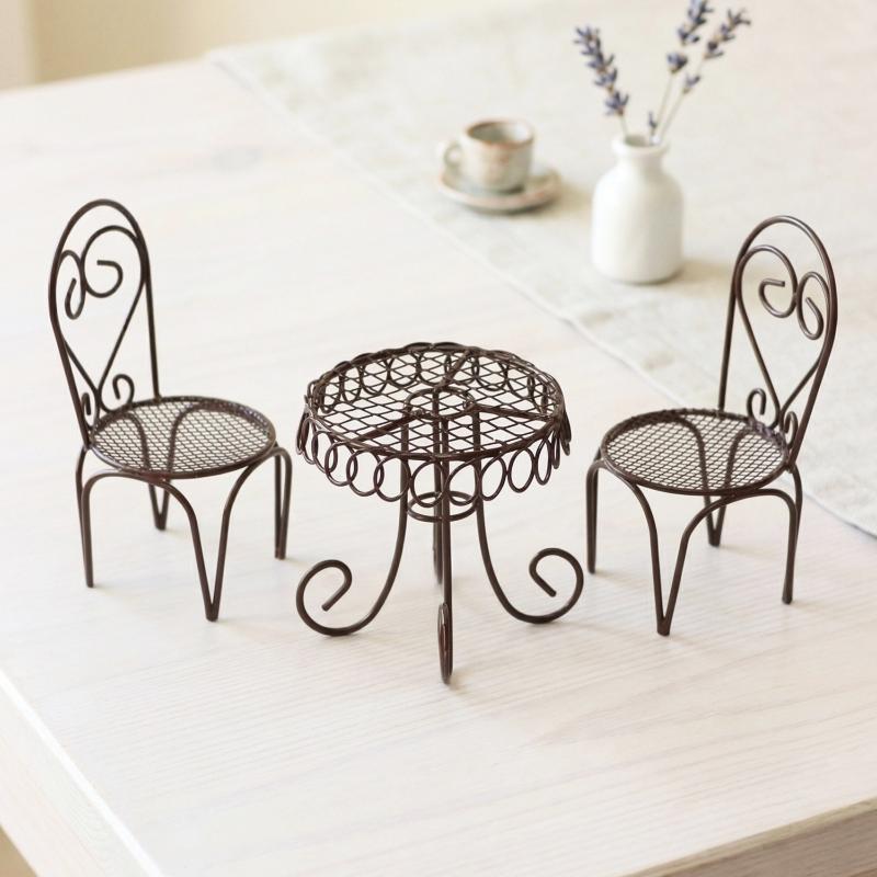 1/3 ชิ้น ของตกแต่งสวนบ้านตุ๊กต - Outdoor Furniture Table บทวิจารณ์และราคา
