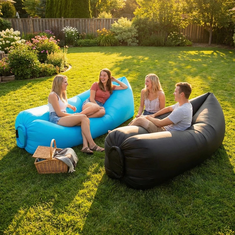 โซฟาเป่าลมแบบพกพา น้ำหนักเบา ก - Outdoor Furniture Arhaus บทวิจารณ์และราคา