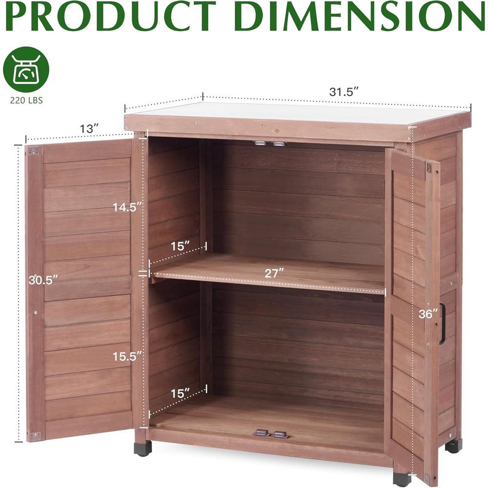 ตู้เก็บของกลางแจ้งและโต๊ะทำงาน - Outdoor Furniture Table บทวิจารณ์และราคา