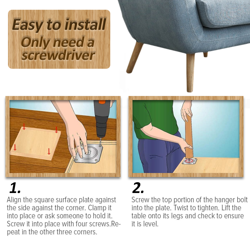 4ชิ้น8/15/20/25ซม. ฟุตเฟอร์นิเ - Outdoor Furniture Leg Protectors บทวิจารณ์และราคา