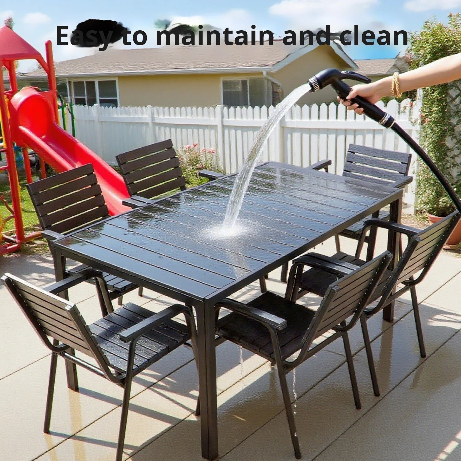 ชุดโต๊ะเก้าอี้ปิกนิกไม้ไผ่ใหม่ - Outdoor Furniture Table บทวิจารณ์และราคา