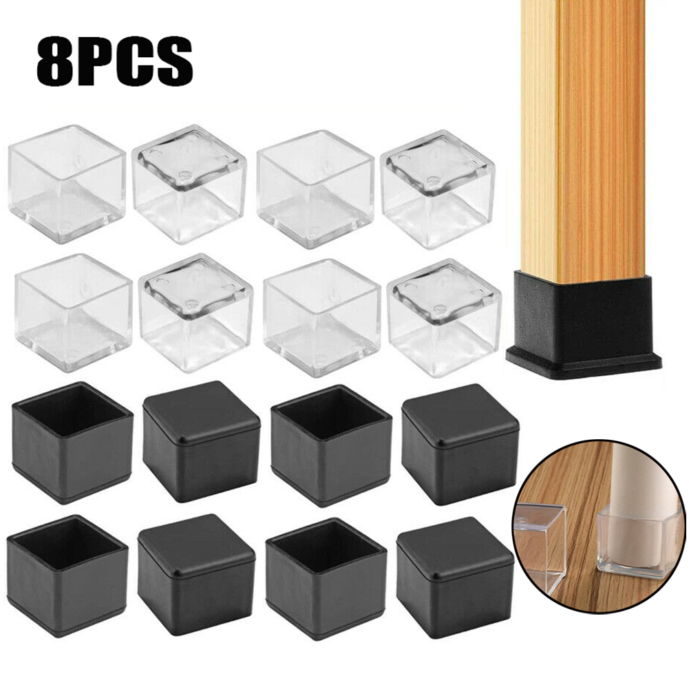 8Pcsสแควร์/สี่เหลี่ยมผืนผ้าซิล - Outdoor Furniture Leg Protectors บทวิจารณ์และราคา